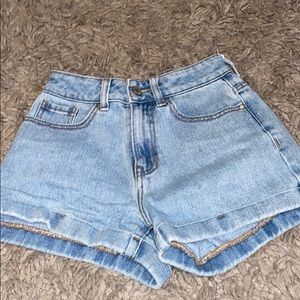 Mom jean shorts